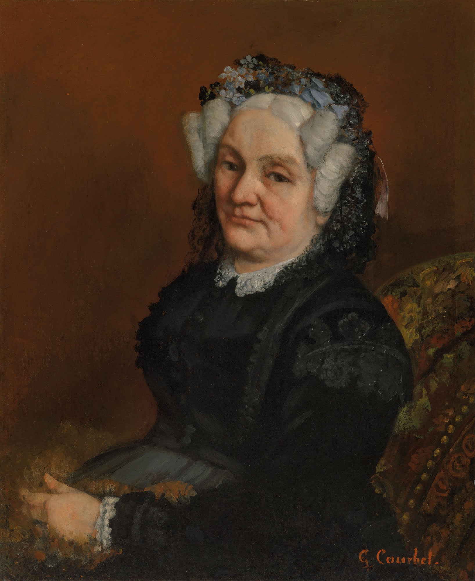 Portrait de Madame Sophie Loiseau - Gustave Courbet