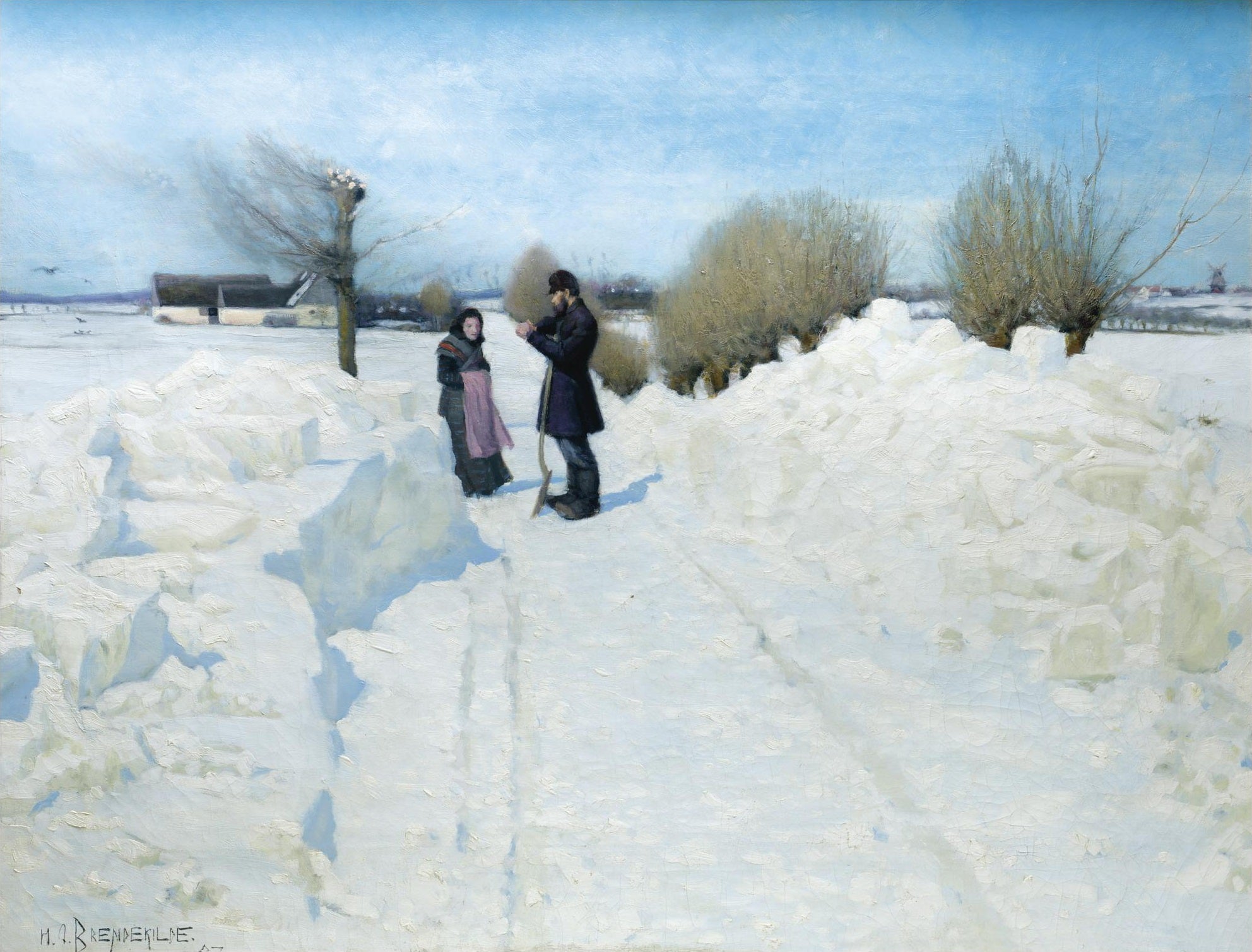 Le reste - H. A. Brendekilde