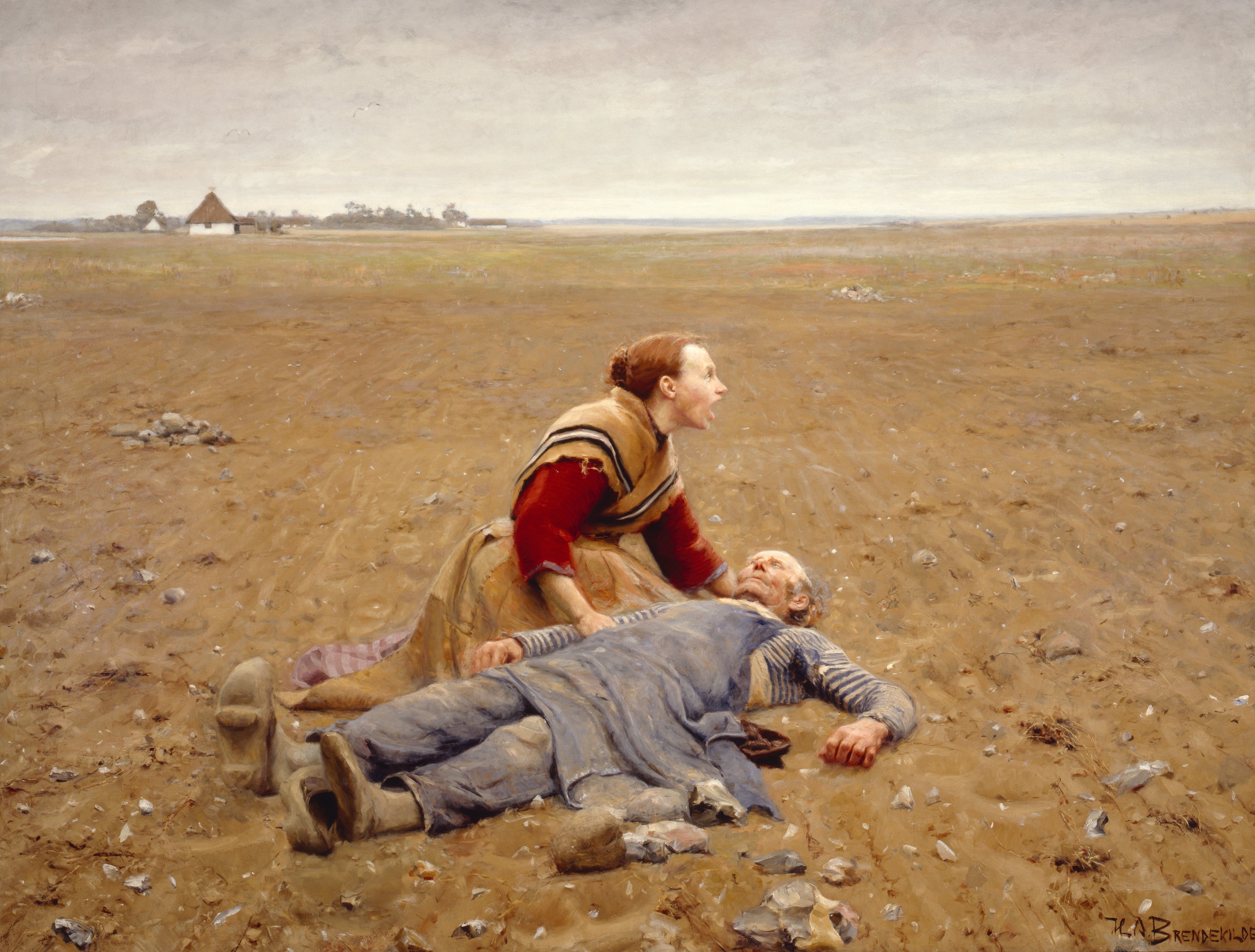 Épuisé - H. A. Brendekilde