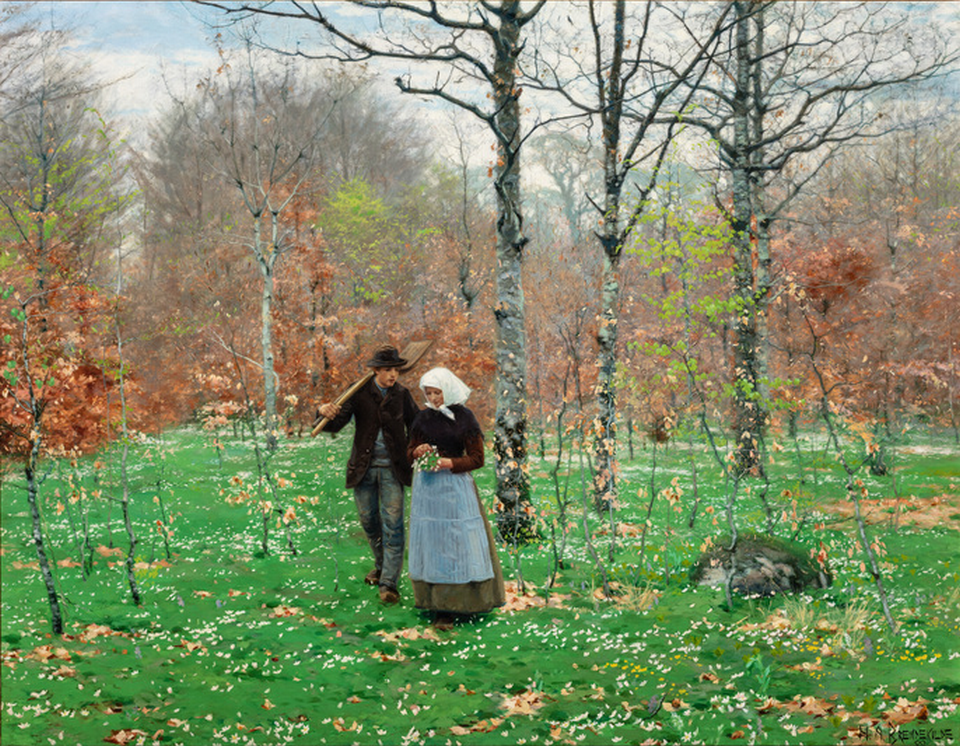 Printemps. - H. A. Brendekilde