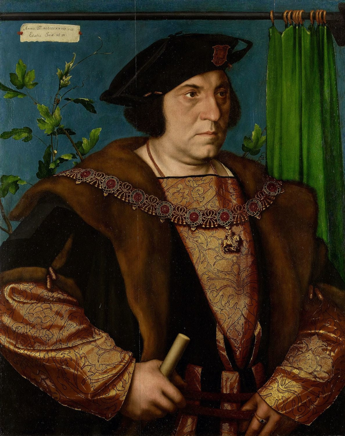Sir Henry Guildford (1489-1532) - Hans Holbein le Jeune