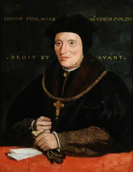 Brian Tuke (1472–1545) Secretary to Henry VIII - Hans Holbein le Jeune - Alpha Reproduction