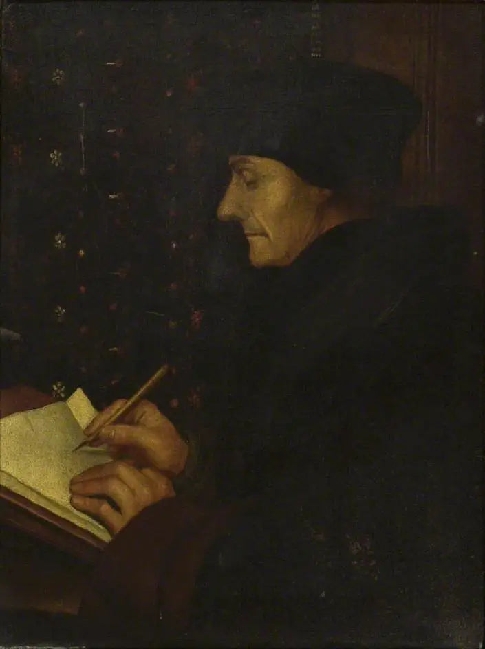 Desiderius Erasmus - Hans Holbein le Jeune - Alpha Reproduction