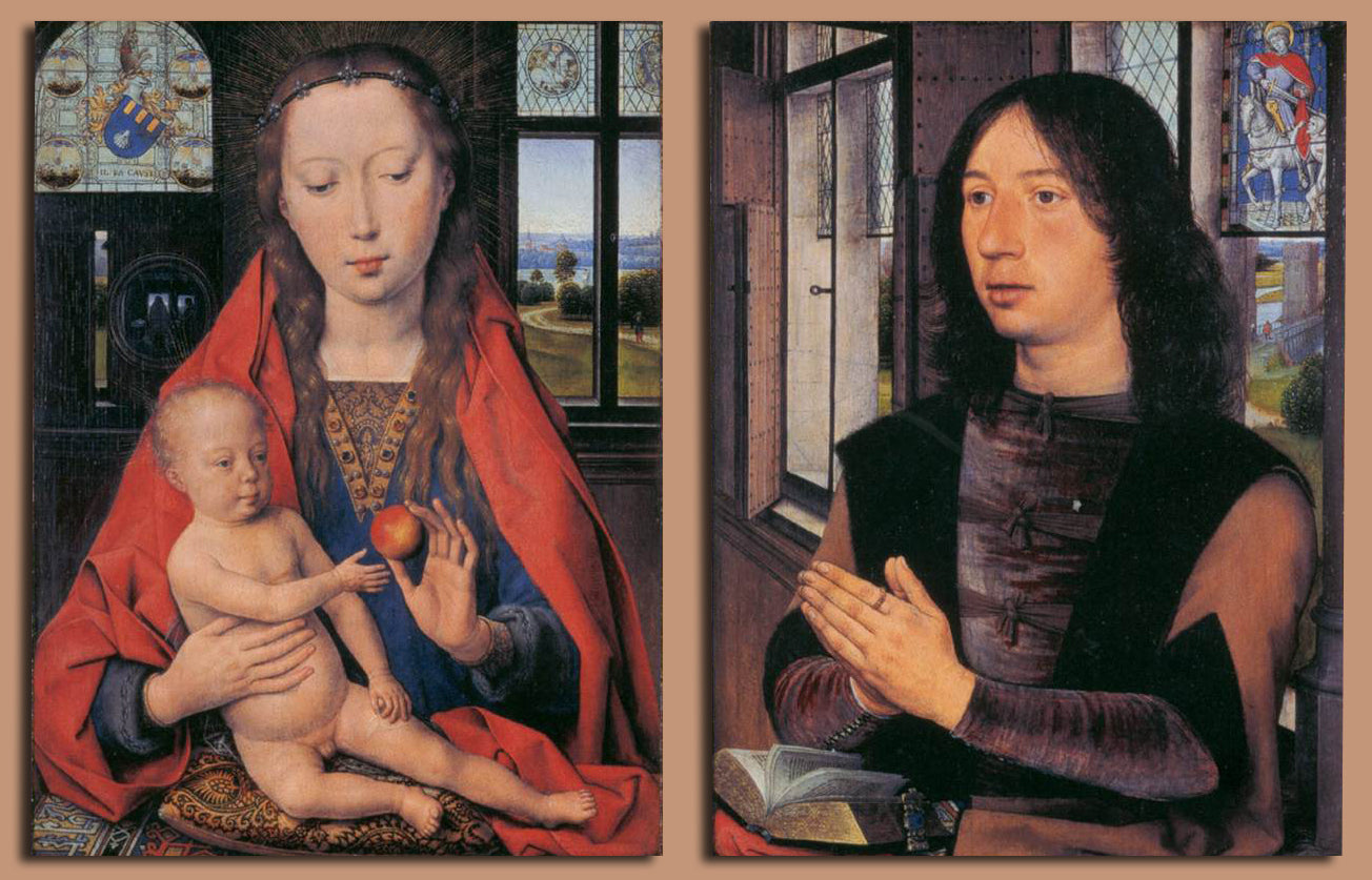 Diptyk af Maarten van Nieuwenhove - Hans Memling