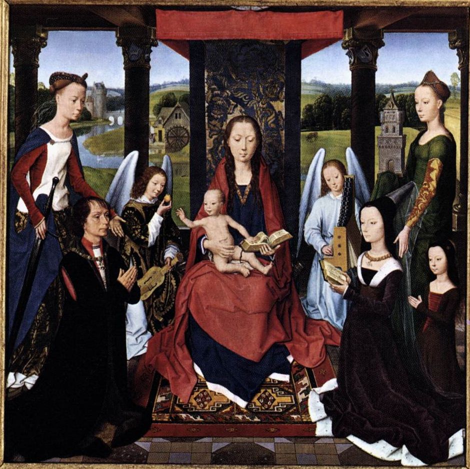 Triptykon Donne (midterpanel) - Hans Memling