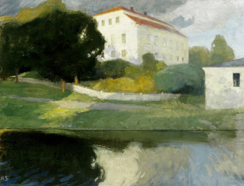 The Old Manor - Helene Schjerfbeck