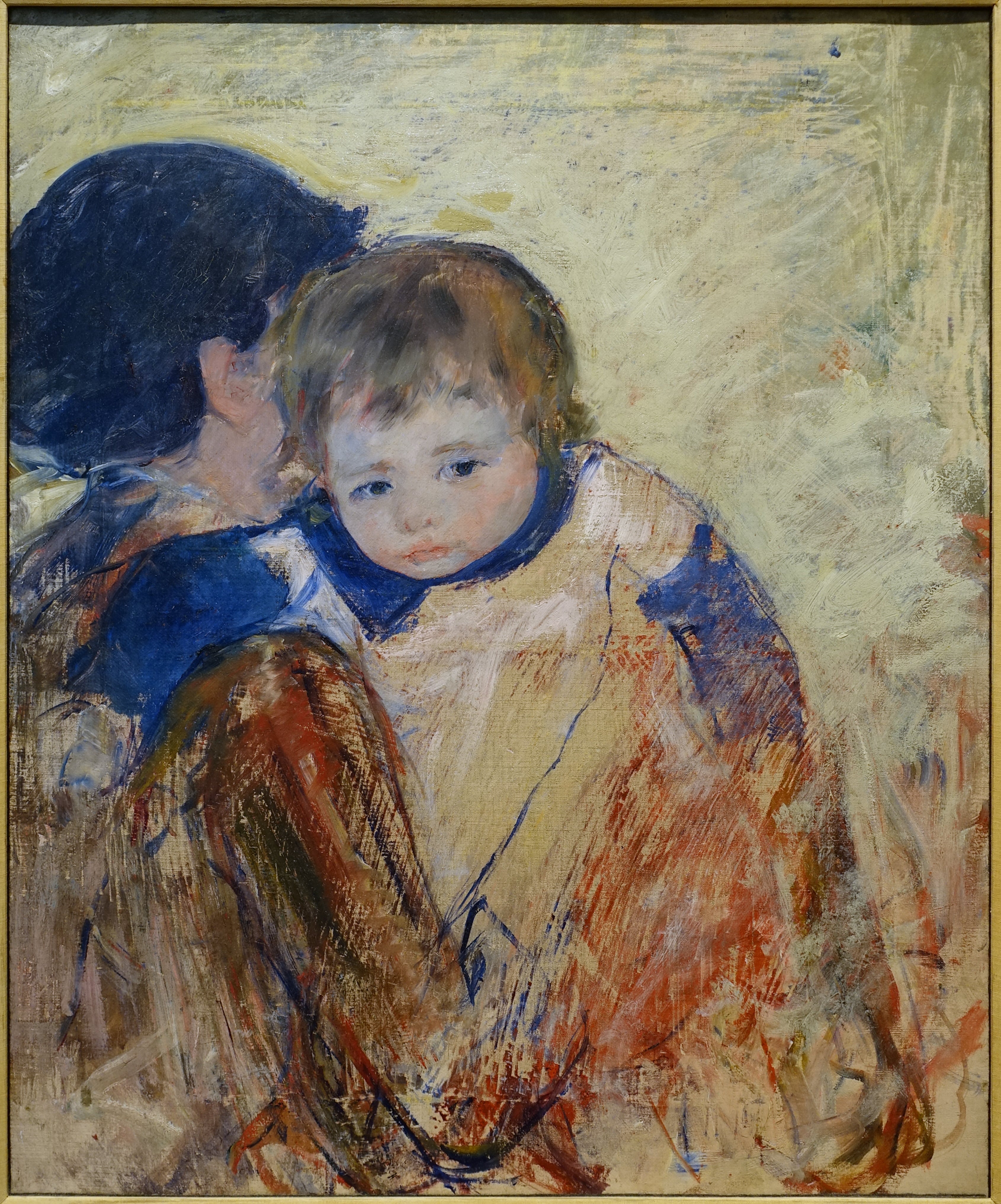 Reproduction du tableau « Hélène est agitée - Mary Cassatt » par Alpha Reproduction en peinture à l’huile
