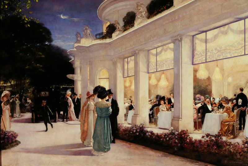 Une soirée au Pré Catelan - Henri Gervex