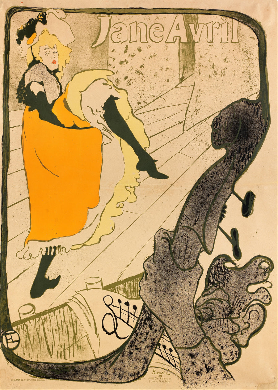 Jane Avril — Henri de Toulouse-Lautrec