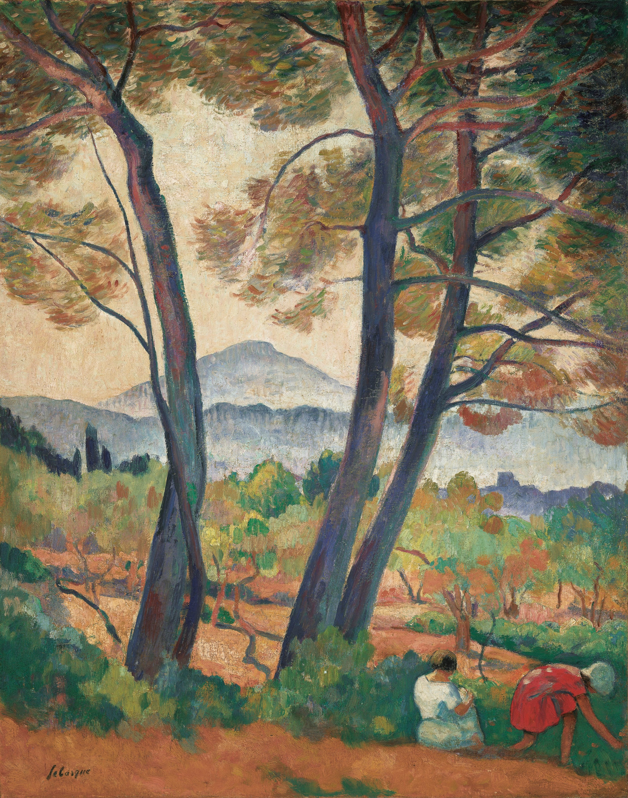 Sanary, vue du Cap Sicié - Henri Lebasque