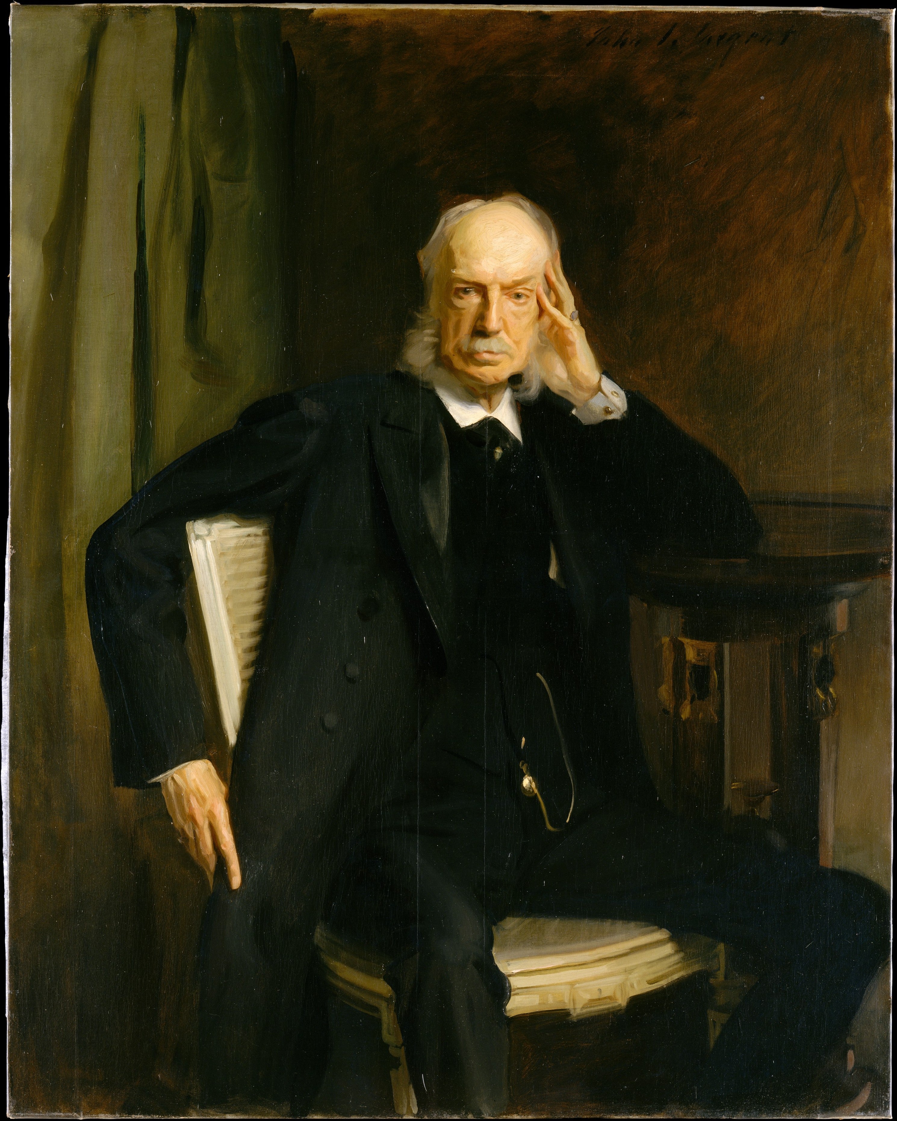 Reproduction du tableau « Henry G. Marquand - John Singer Sargent » par Alpha Reproduction en peinture à l’huile