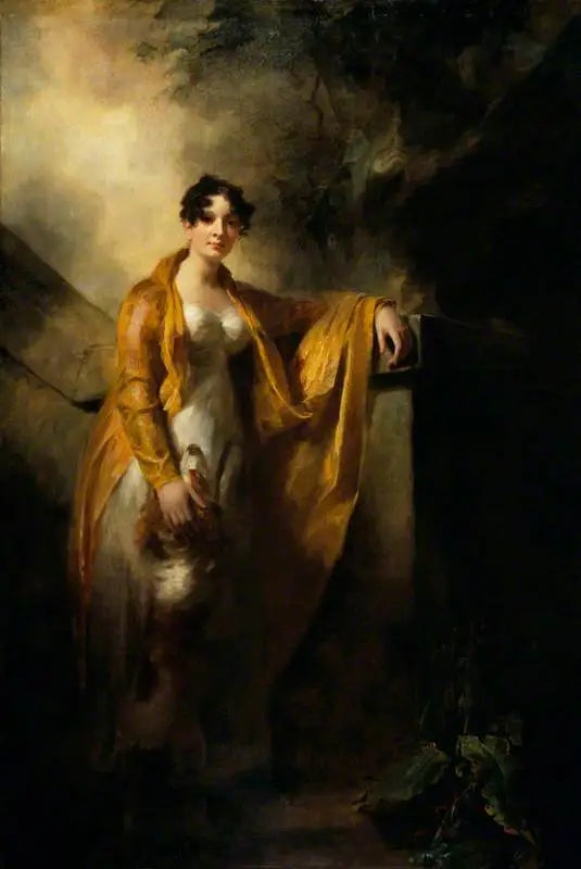 Justina Camilla Wynne Mme Alexander Finlay de Glencorse (1785 - 1814) - Henry Raeburn - Alpha Reproduction