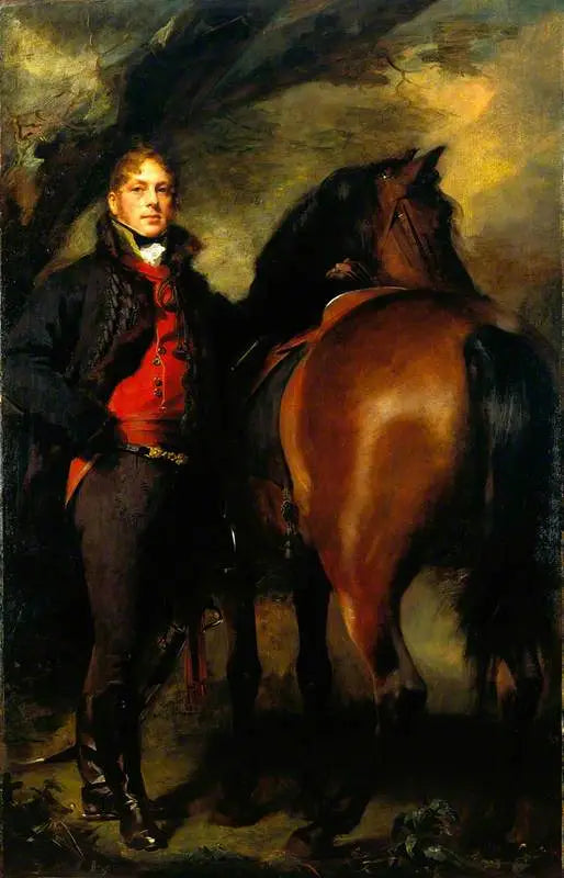 Major William Clunes de Crakaig décédé en 1829 - Henry Raeburn - Alpha Reproduction