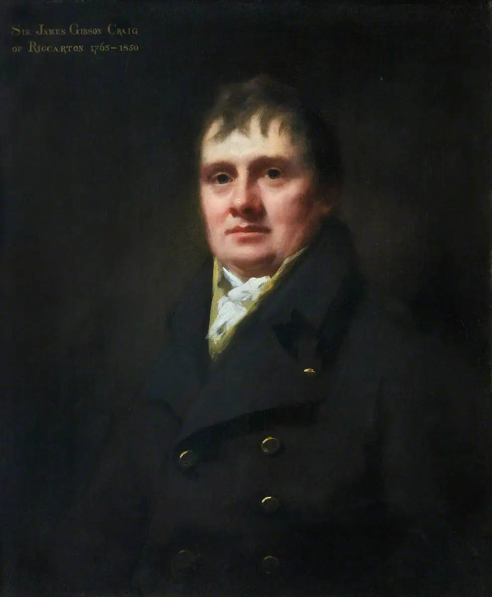 Sir James Gibson-Craig (1765–1850) - Henry Raeburn - Alpha Reproduction