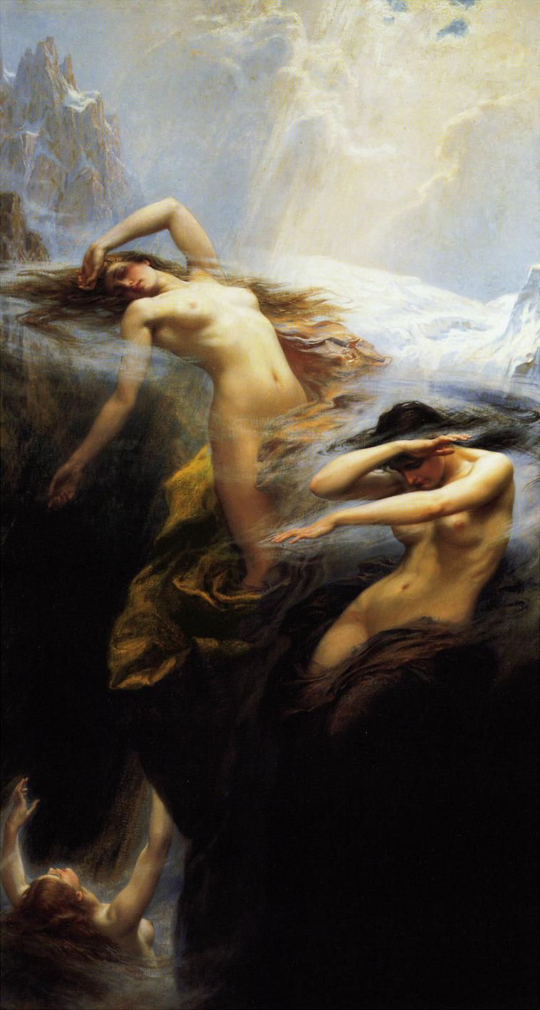 Les brumes des montagnes - Herbert Draper