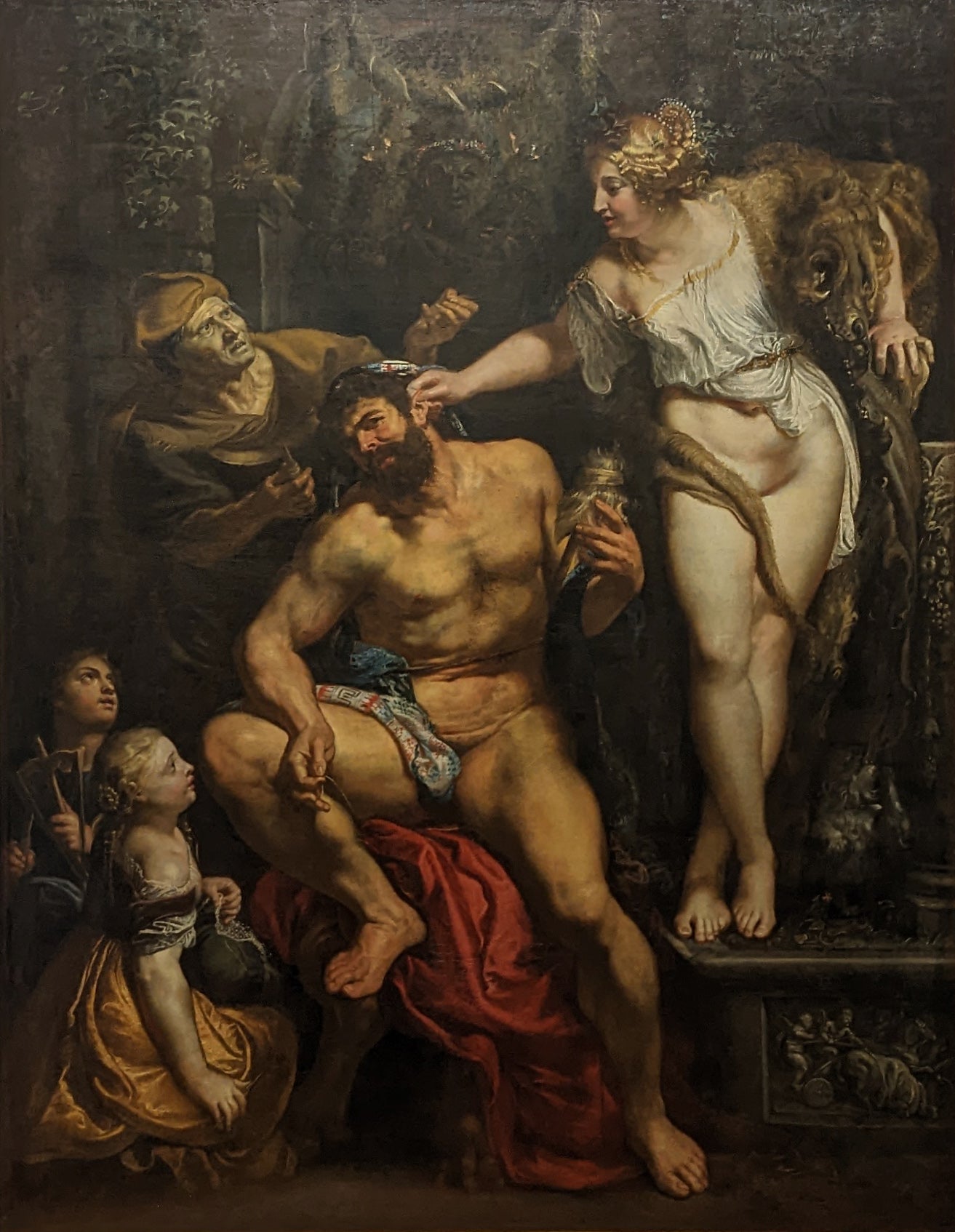 Herkules og Omphale - Peter Paul Rubens