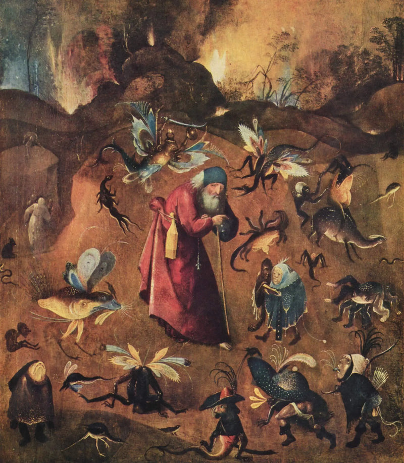 Saint Antonys fristelse - Hieronymus Bosch