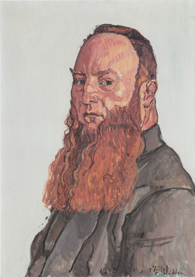 Portræt af James Vibert - Ferdinand Hodler