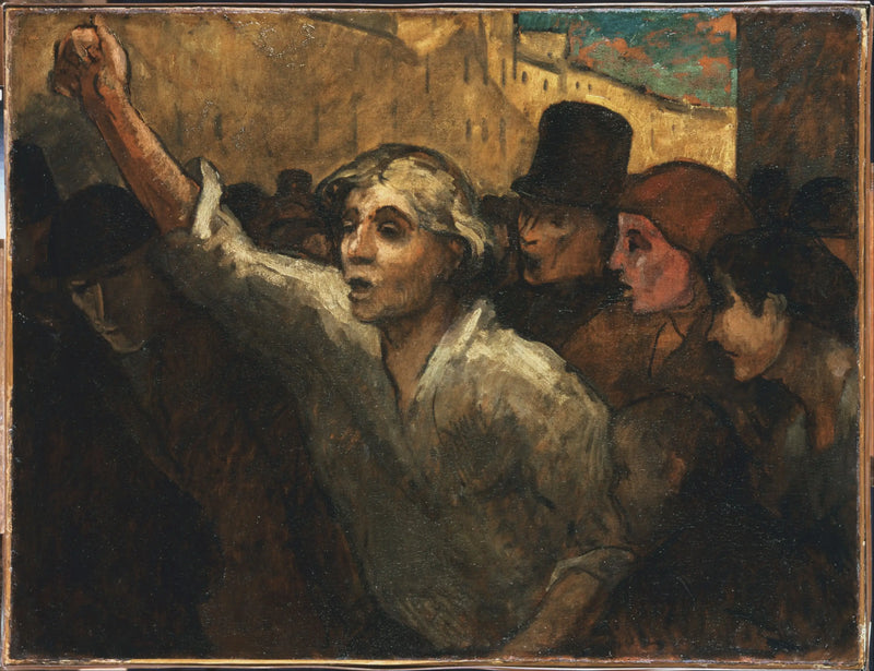 Uroligheder - Honoré Daumier