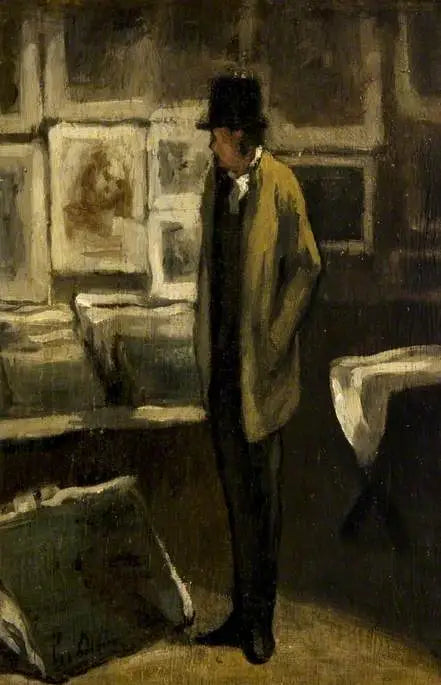Le collectionneur d’estampes - Honoré Daumier - Alpha Reproduction