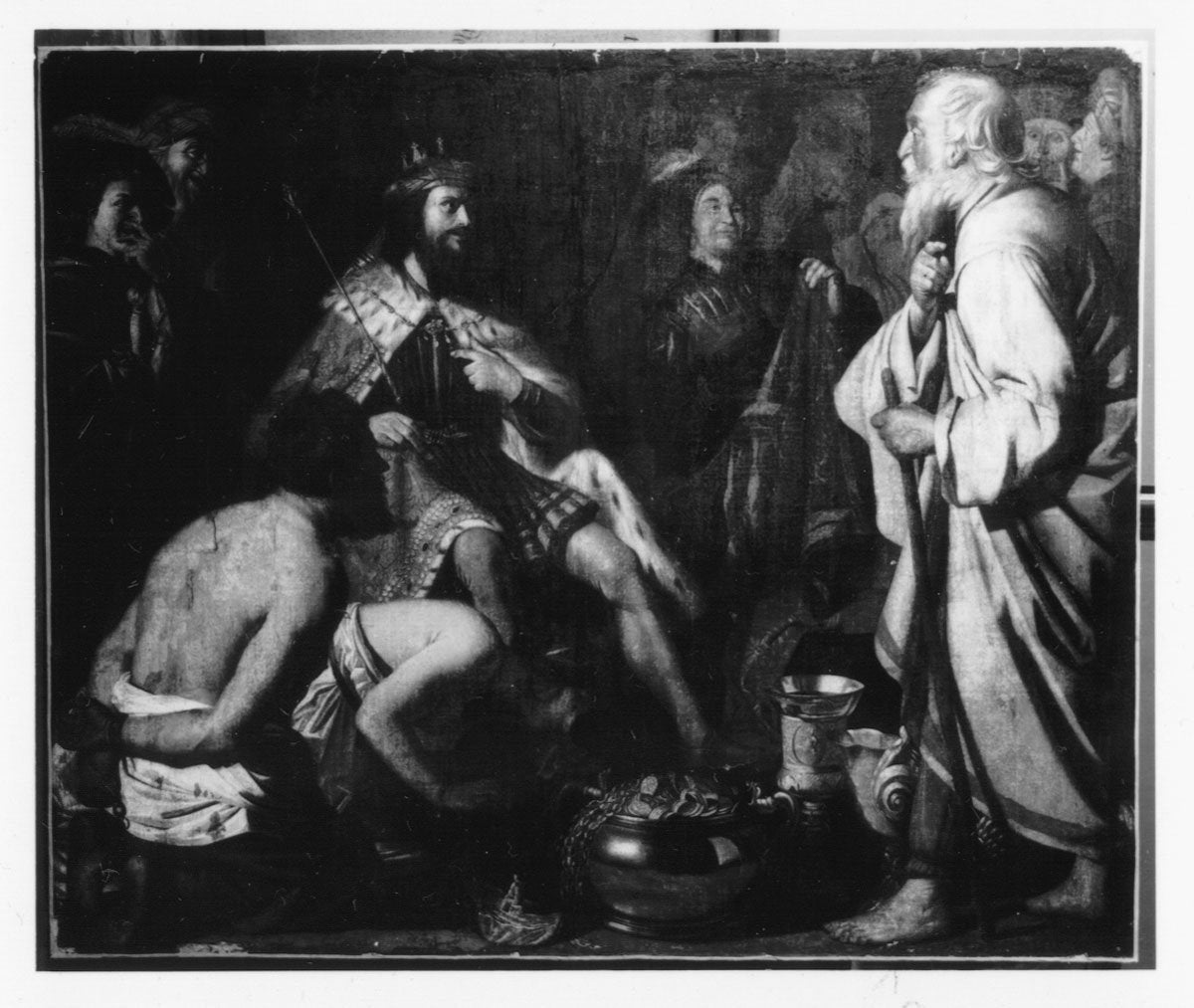 Solon devant Crésus - Gerrit van Honthorst - Alpha Reproduction