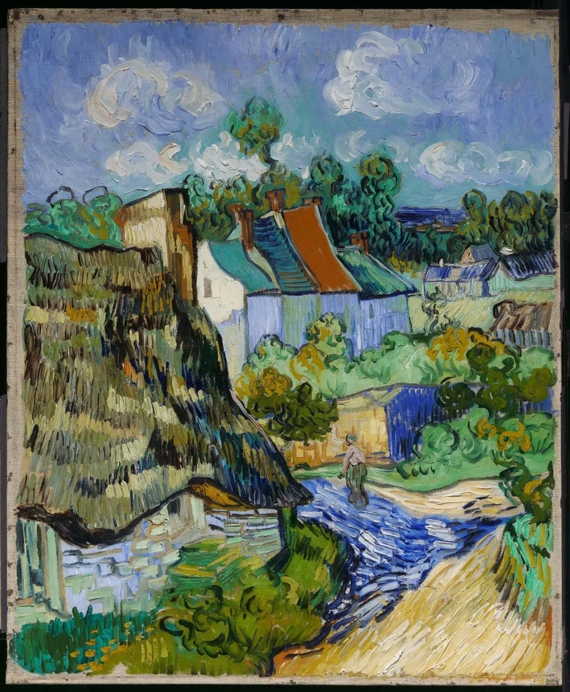 Huse i Auvers - Vincent van Gogh
