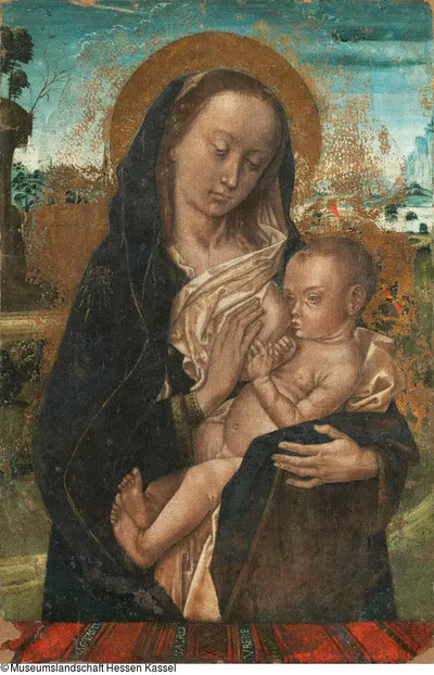 Marie avec l’enfant Jésus - Hugo van der Goes - Alpha Reproduction