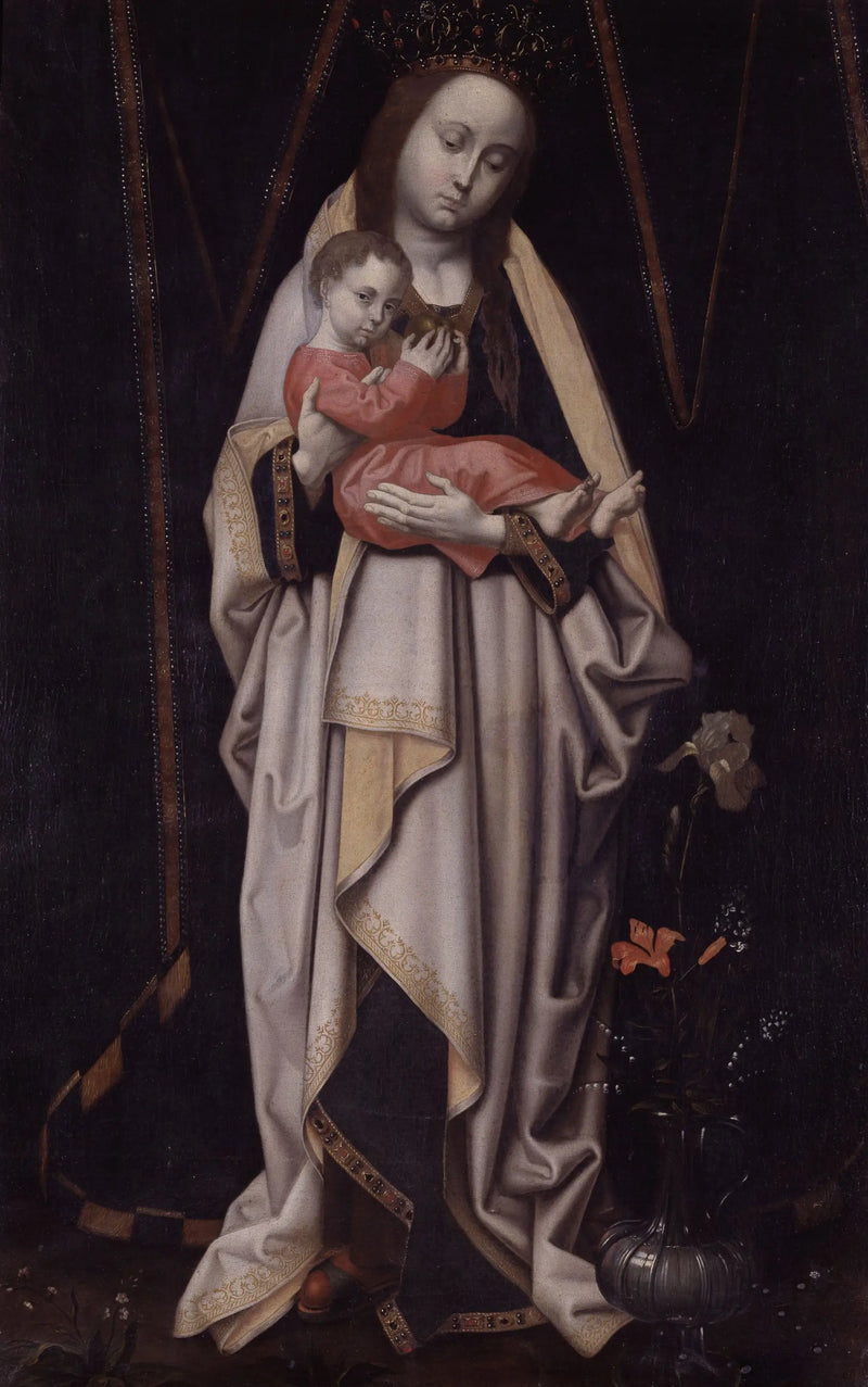 Jomfru Maria med Barnet - Hugo van der Goes
