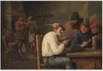 Hustle kasket - David Teniers den Yngre