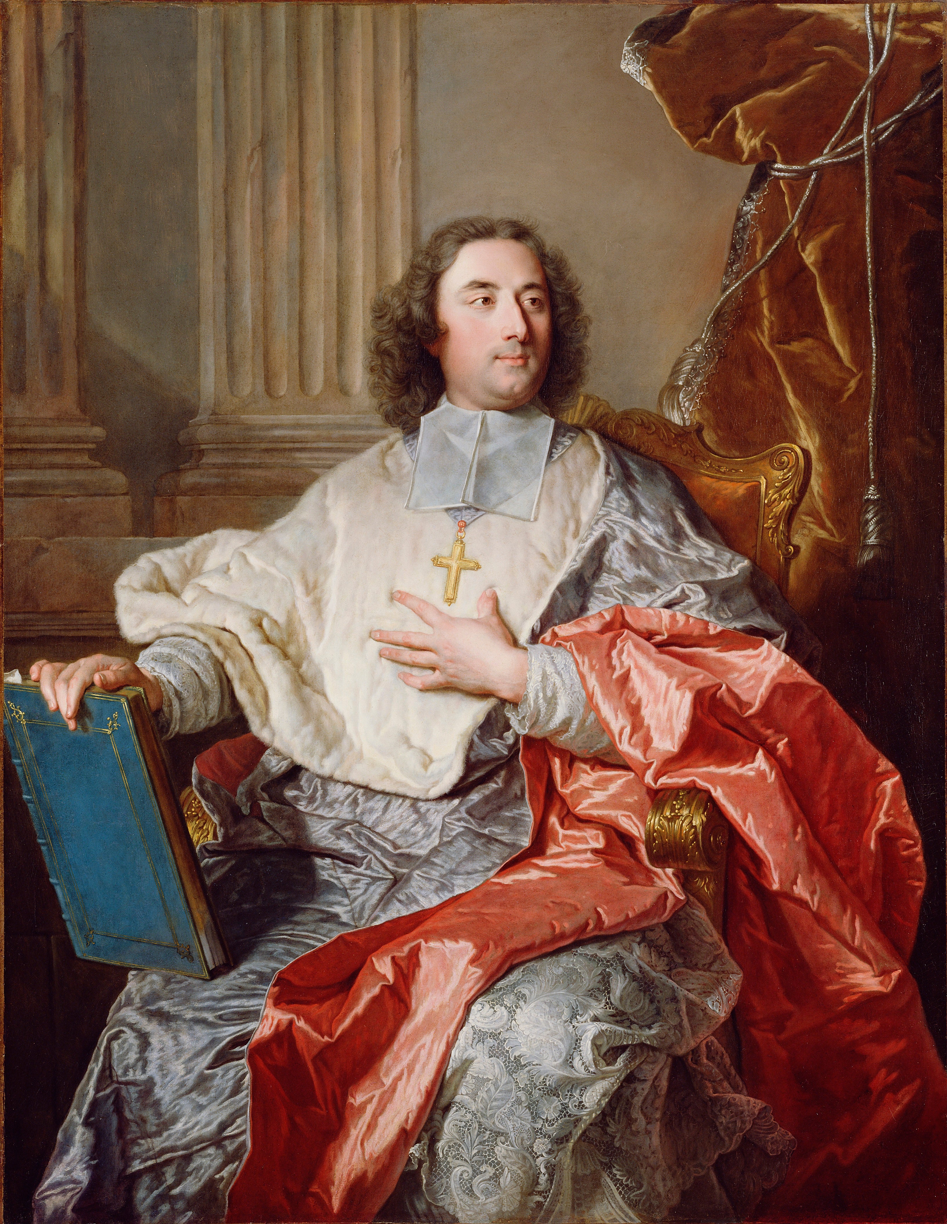 Charles de Saint-Albin (1698-1764), archevêque de Cambrai - Hyacinthe Rigaud