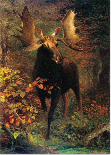 Dans la forêt - Albert Bierstadt