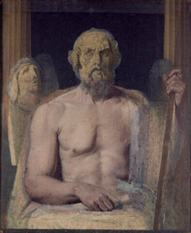 Homer og Orfeus - Jean-Auguste-Dominique Ingres