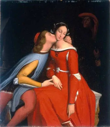 Paolo og Francesca - Jean-Auguste-Dominique Ingres
