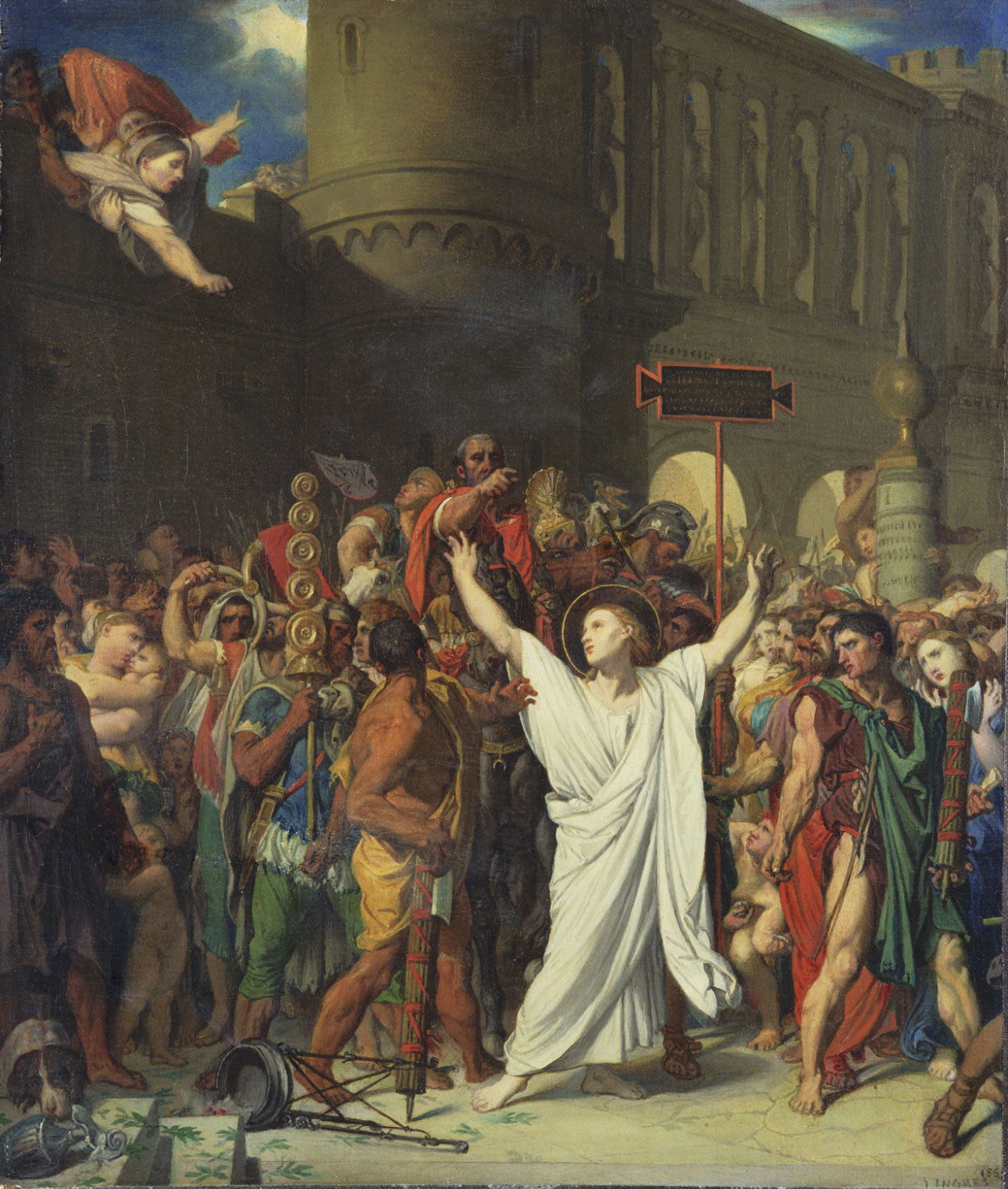 Martyrdom of Saint Symphorien - Jean-Auguste-Dominique Ingres