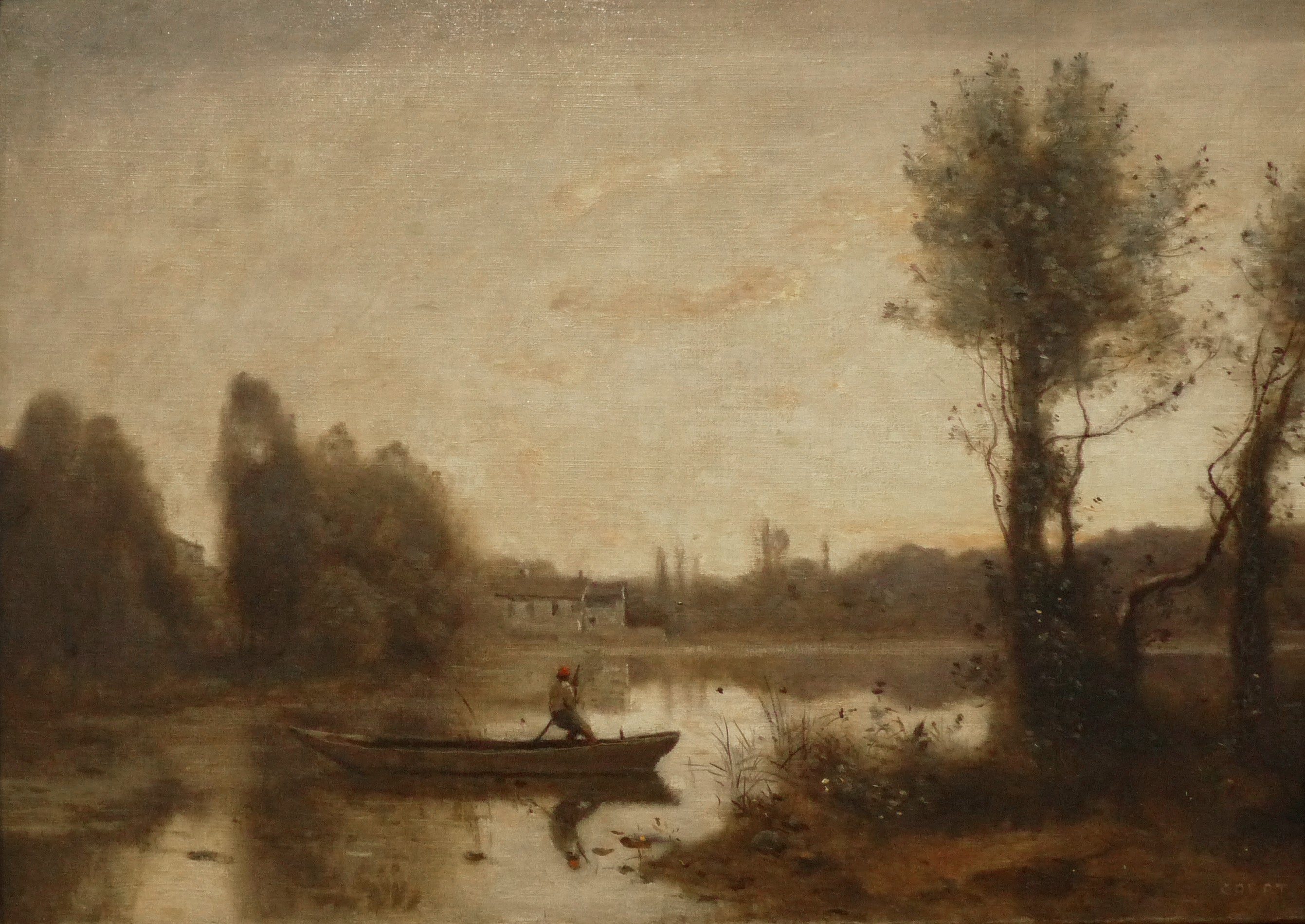 L'étang de Ville d'Avray - Jean-Baptiste Camille Corot