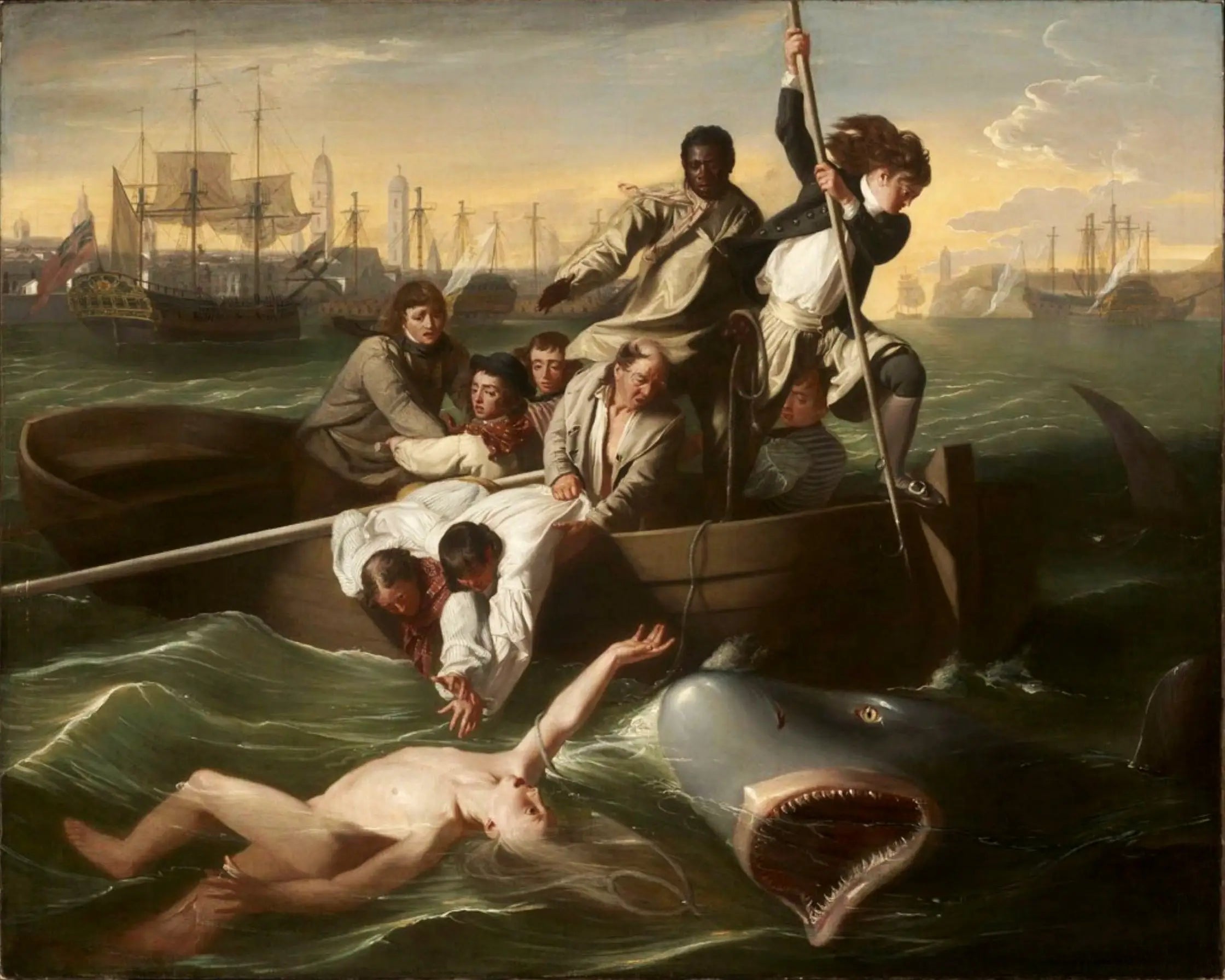 Watson et le requin - John Singleton Copley - Alpha Reproduction