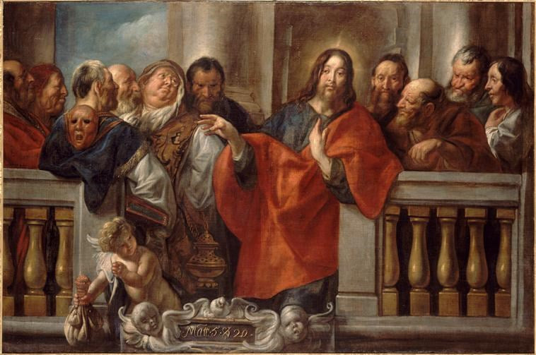 Le Christ et les Pharisiens - Jacob Jordaens