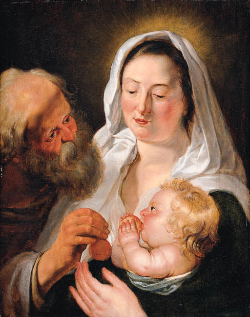 La Sainte Famille - Jacob Jordaens
