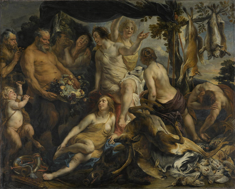 Repos de Diane - Jacob Jordaens1