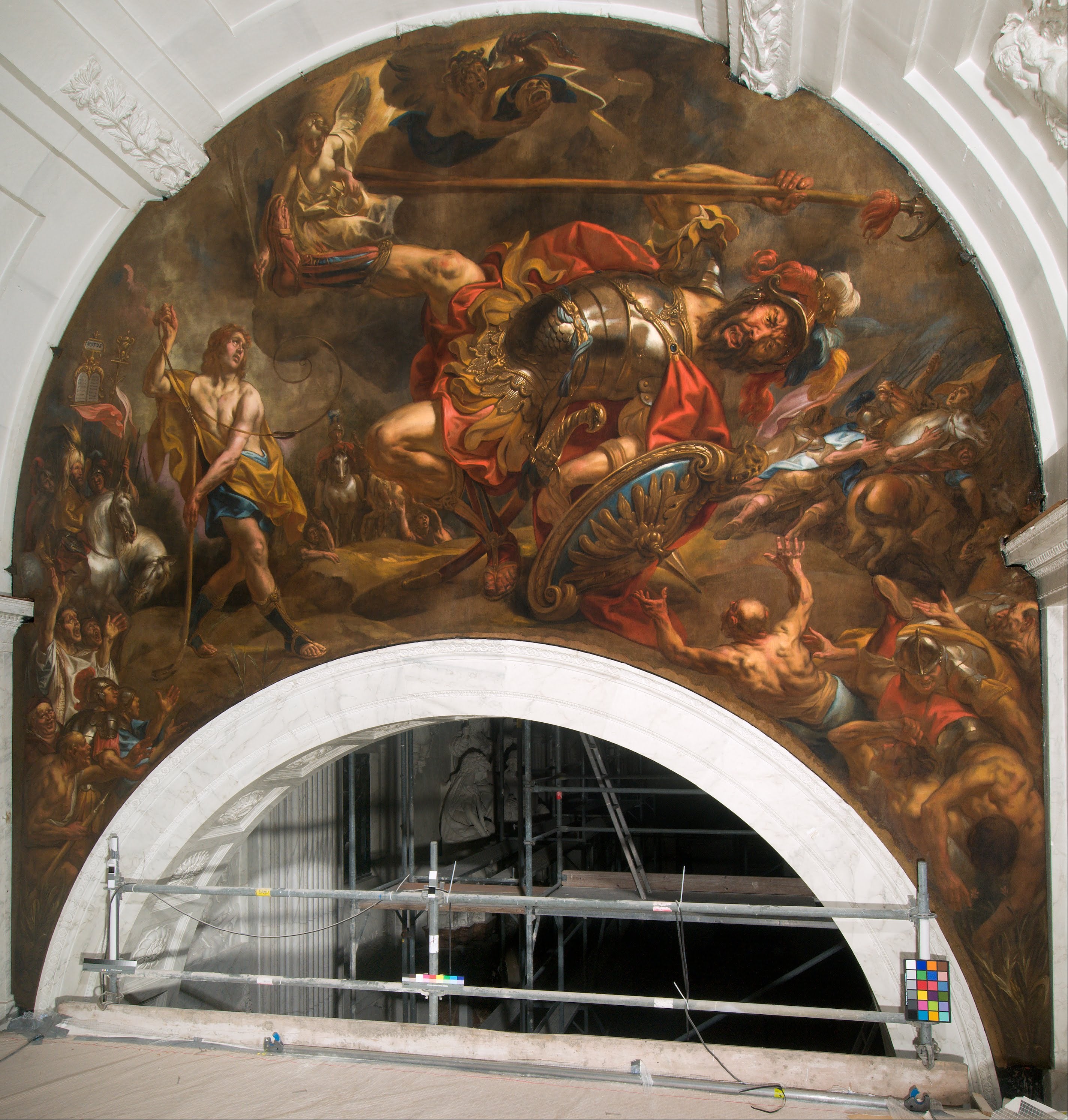 David et Goliath - Jacob Jordaens