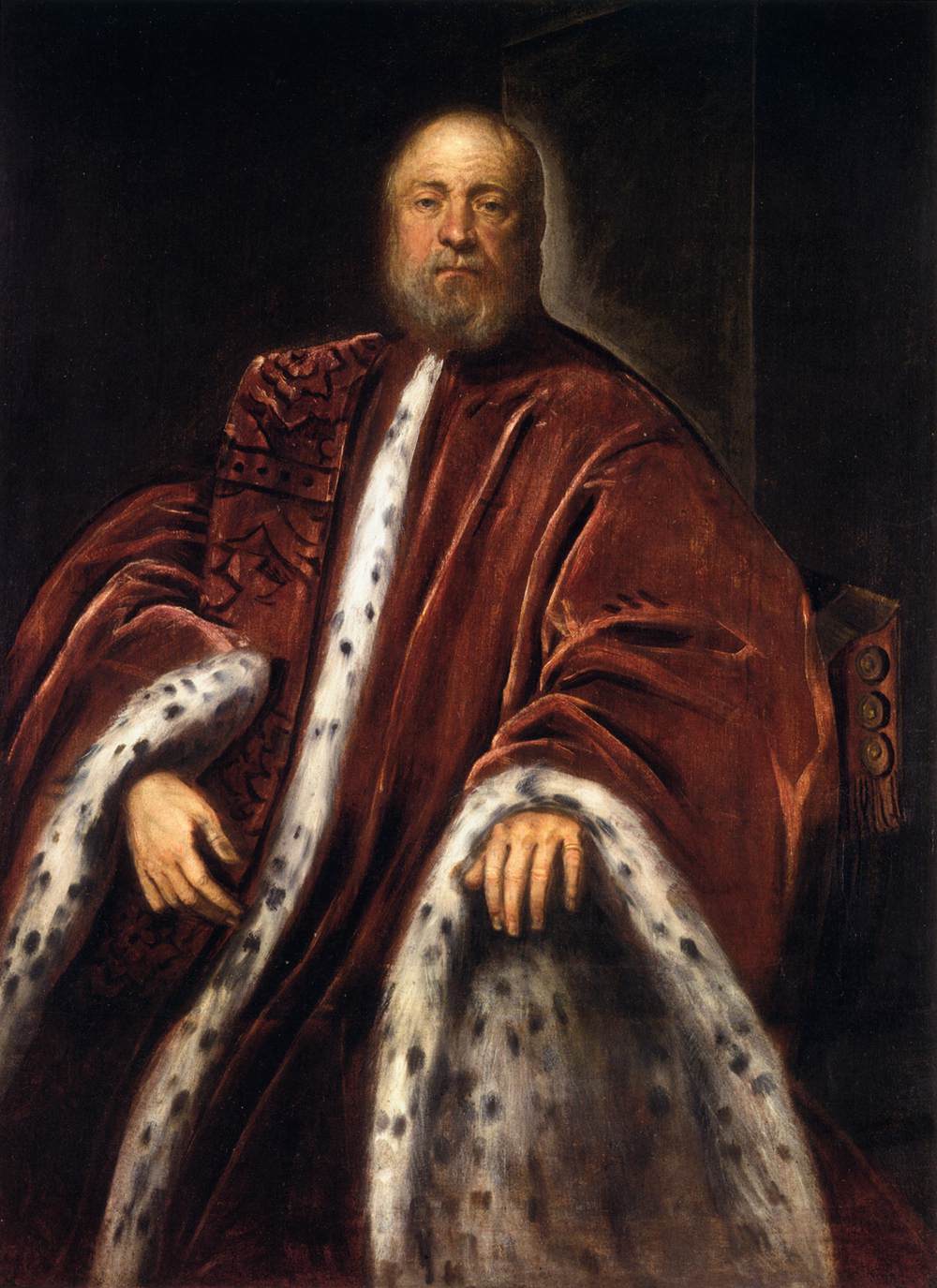 Un procureur de Saint-Marc - Jacopo Tintoretto - Alpha Reproduction