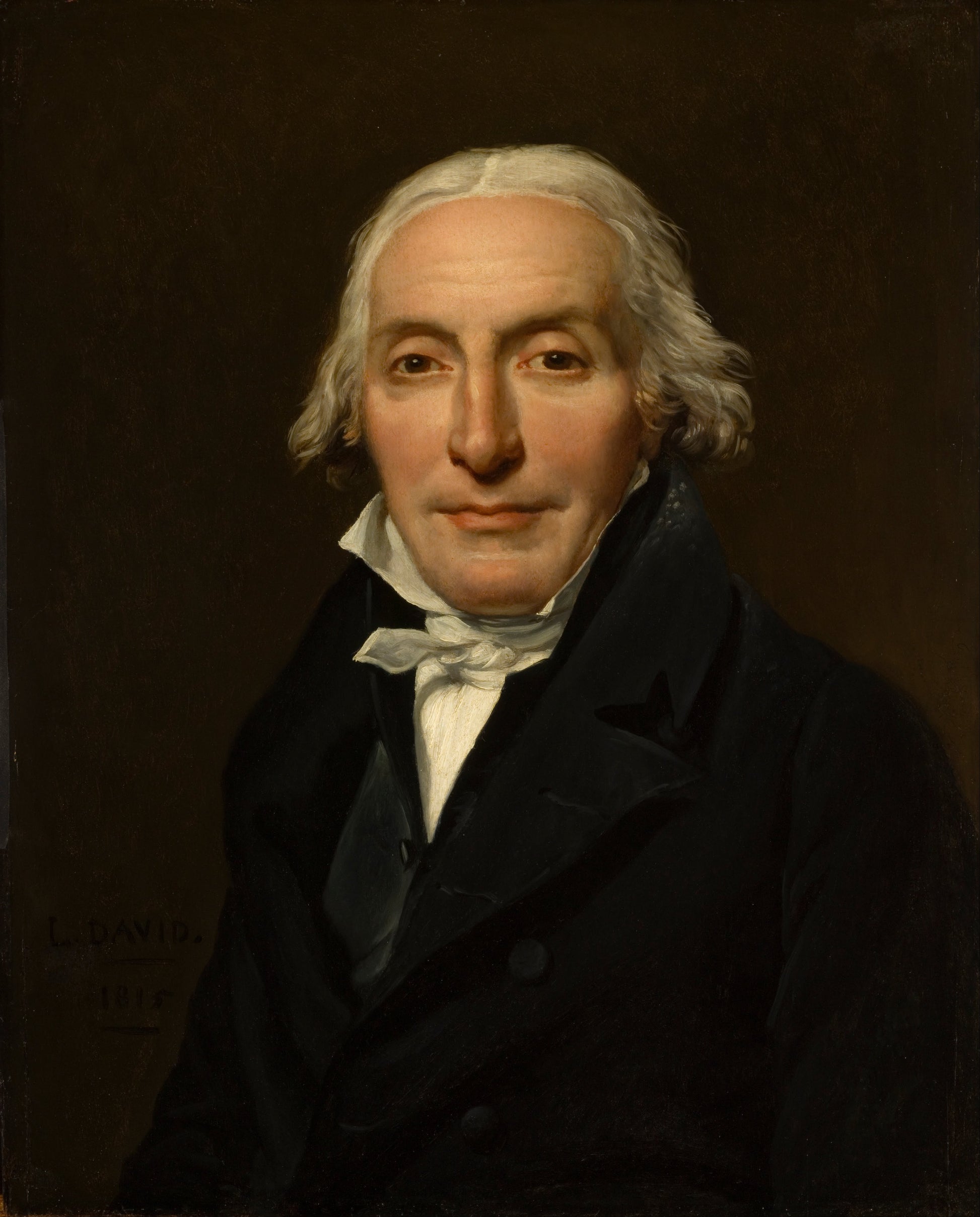 Reproduction du tableau « Portrait de Jean-Pierre Delahaye - Jacques-Louis David » par Alpha Reproduction en peinture à l’huile