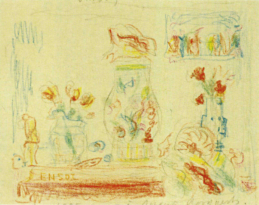 The Chinese Vase - James Ensor