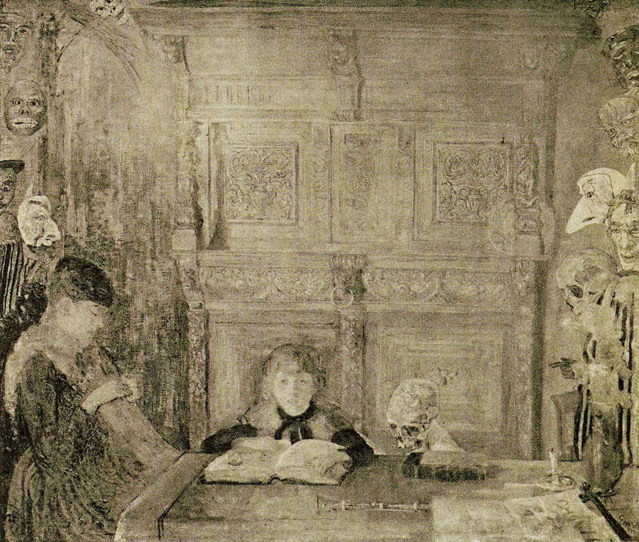 The Haunted Dresser - James Ensor