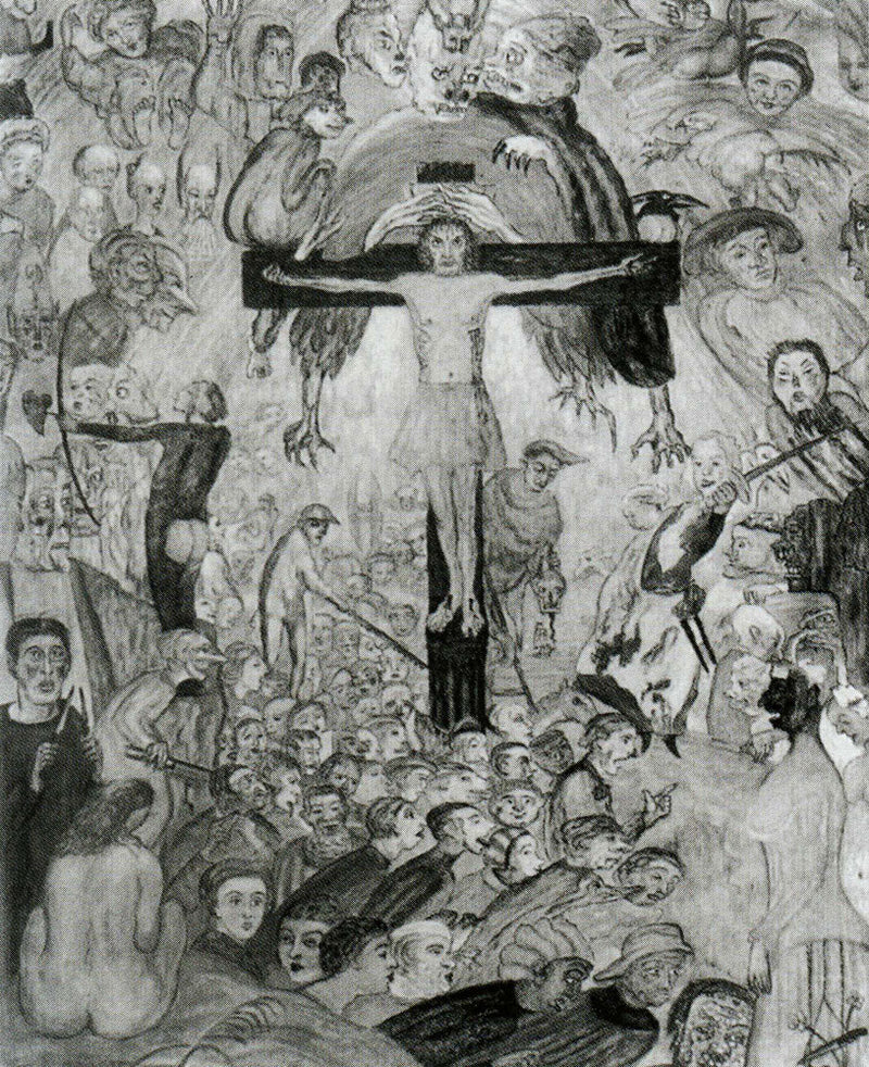 The Onrush of the Disciples of Christ - James Ensor