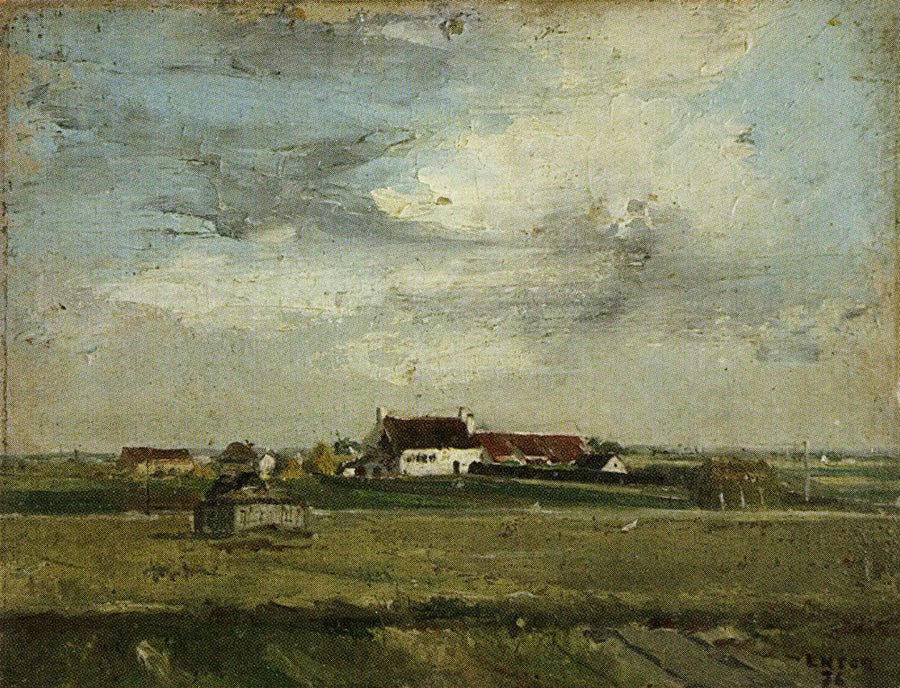 View over the Flemish Flats - James Ensor