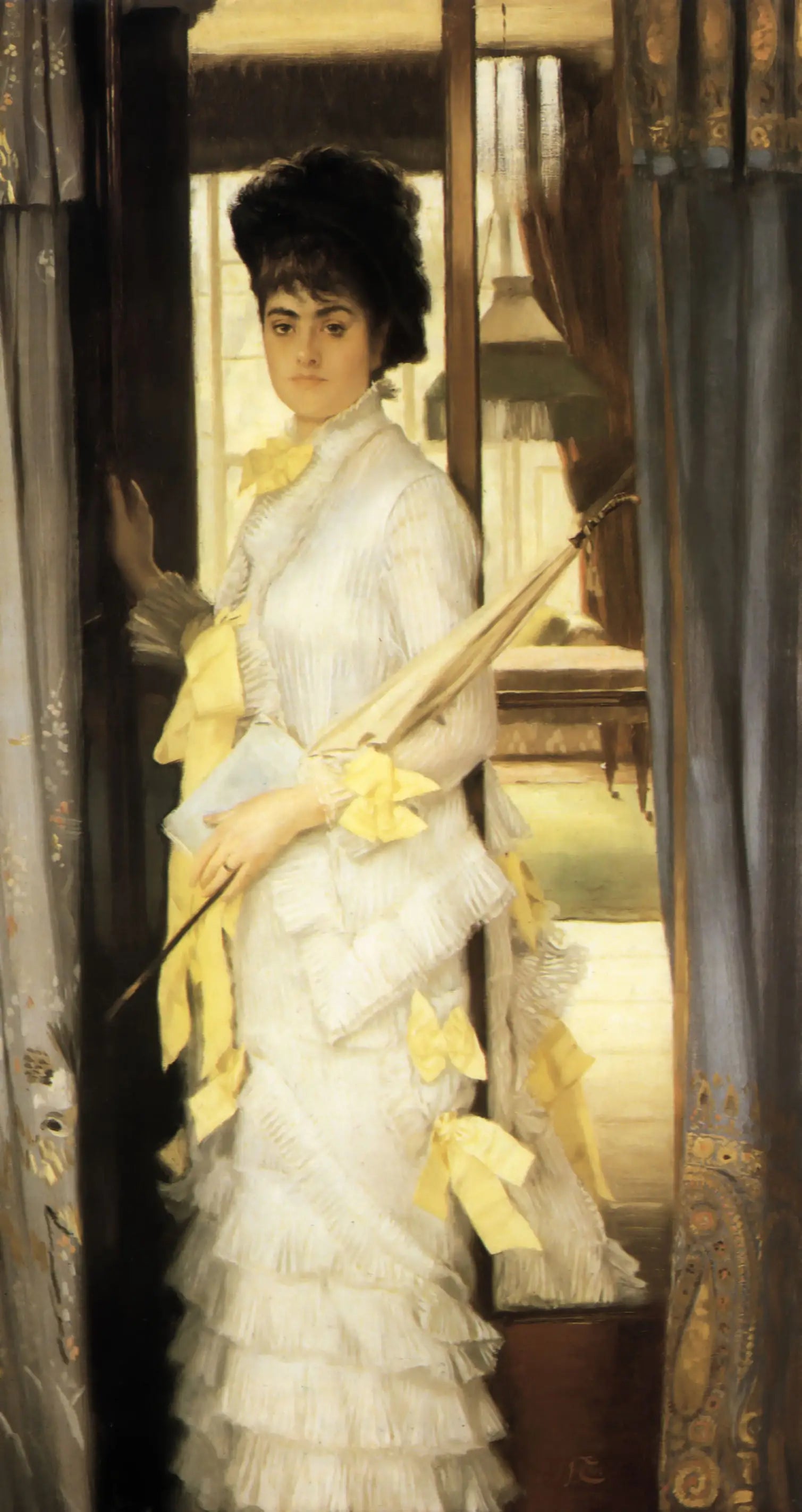Portrait - James Tissot - Alpha Reproduction