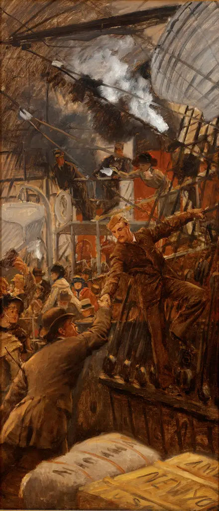 Les deux amis - James Tissot - Alpha Reproduction