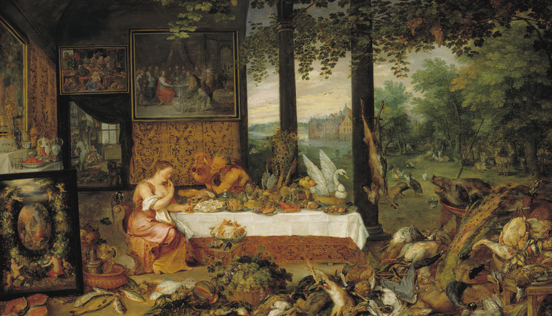 Le Goût - Jan Brueghel l'Ancien