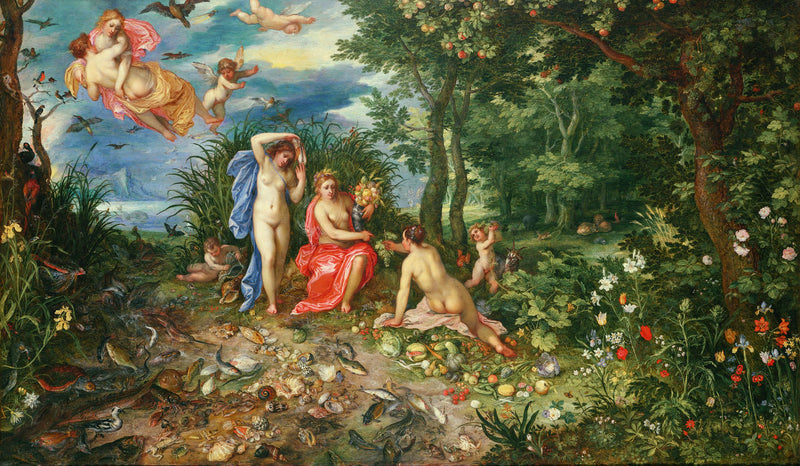 Cérès et les quatre éléments - Jan Brueghel l'Ancien